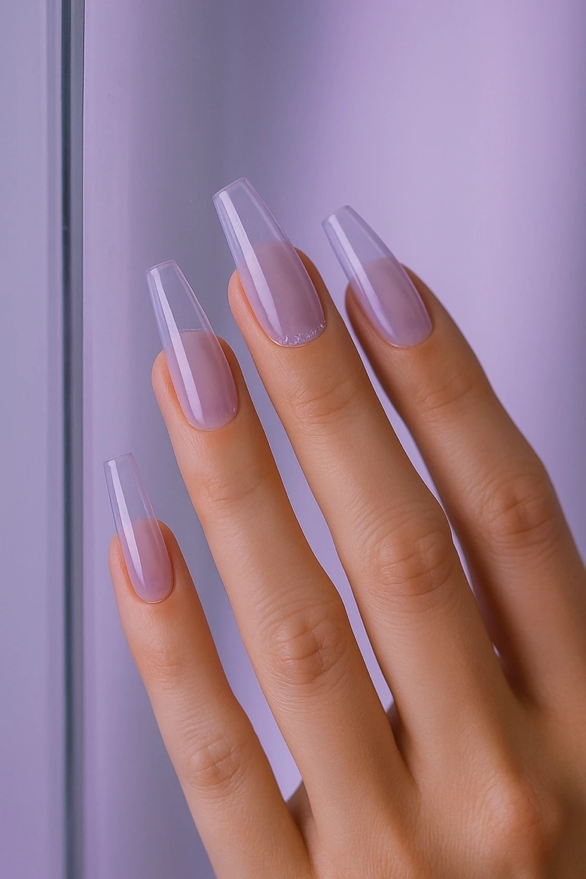 Clear_Purple_Acrylic_Nails
