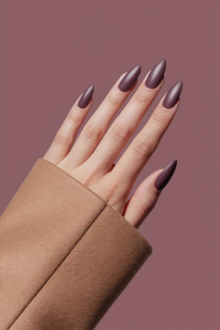 Greyish_Purple_Nails