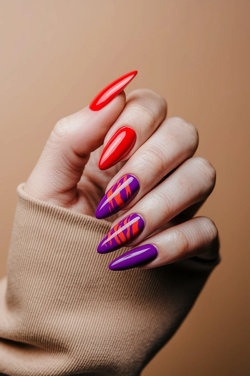 Red_And_Purple_Nails_Designs