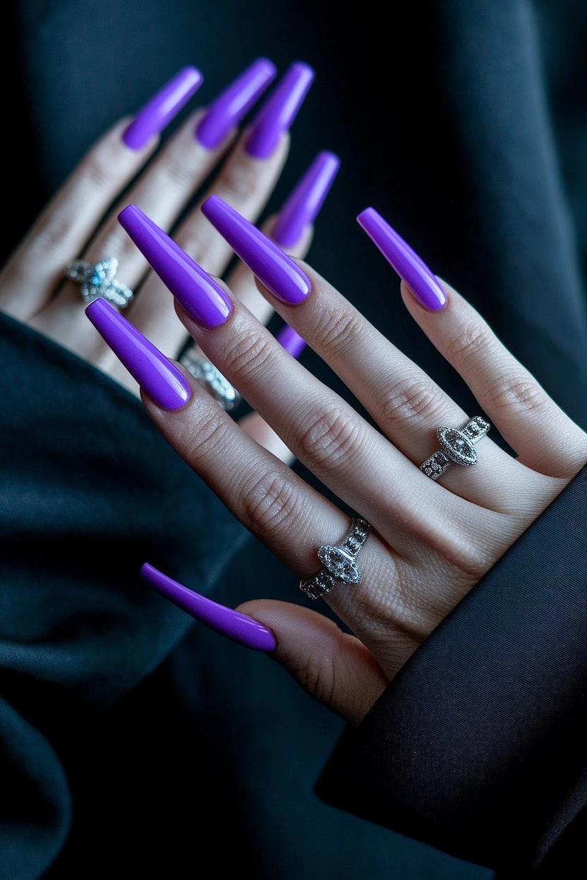 Xl_Purple_Acrylic_Nails