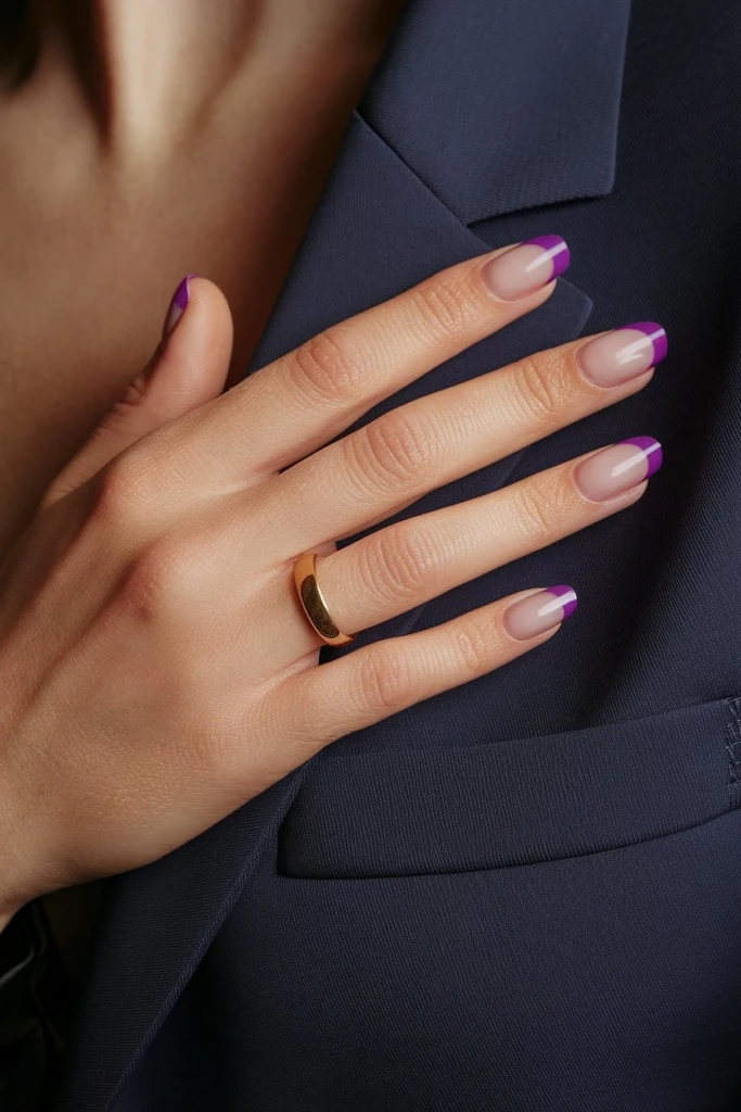 20_Trendy_Purple_Acrylic_Nails