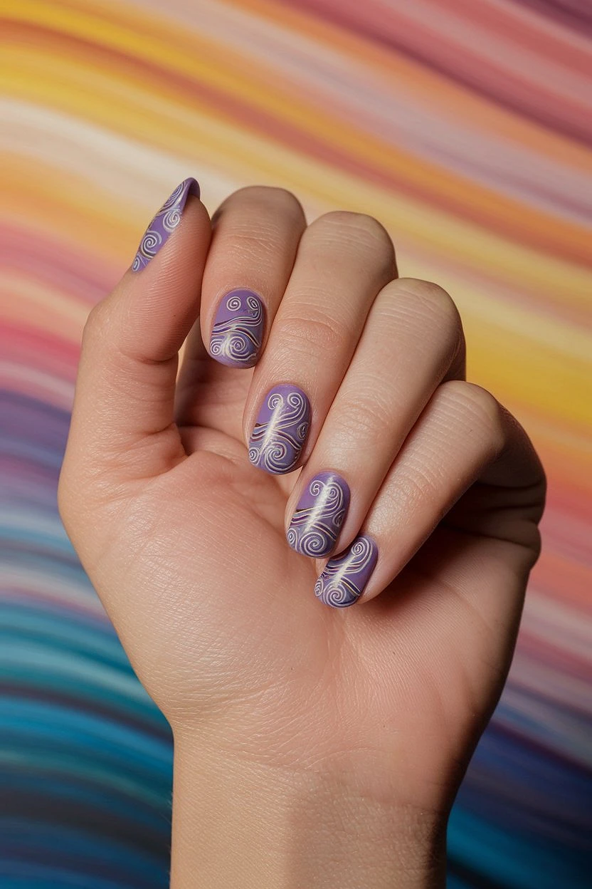 Purple_Acrylic_Nails_Inspired
