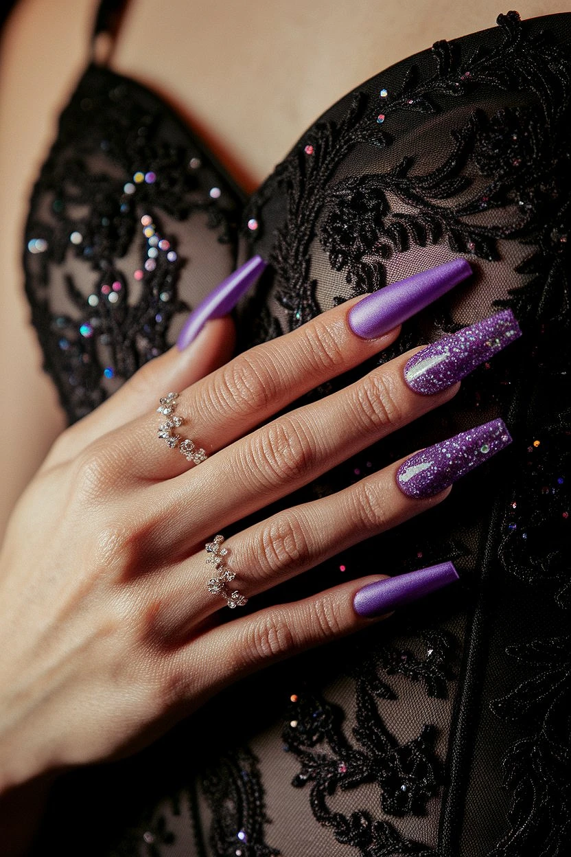 Purple_Long_Acrylic_Gel_Nails