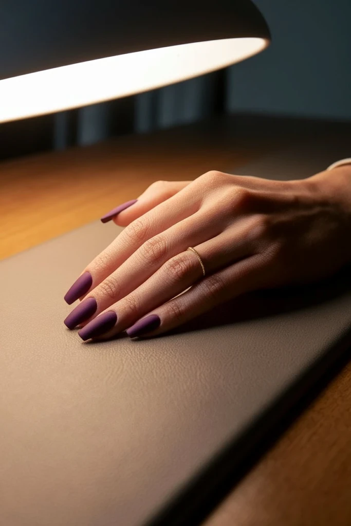Dip_Gel_Nails_Purple