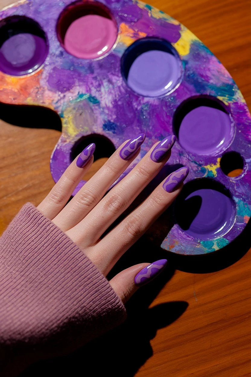 Purple_Abstract_Nails