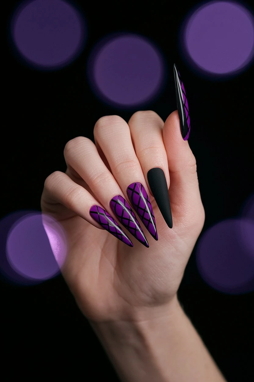 Purple_And_Black_Nails_Ideas