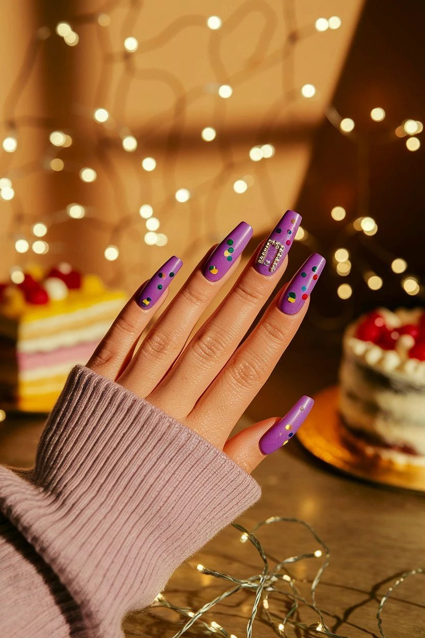 The_Birthday_Gel_Nails_Ideas_Purple