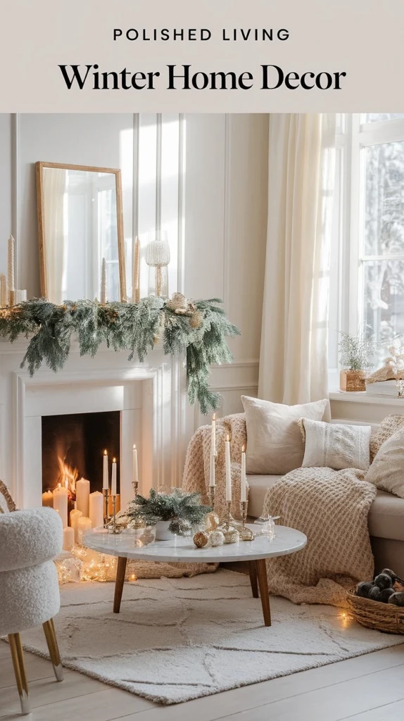 Winter home decor